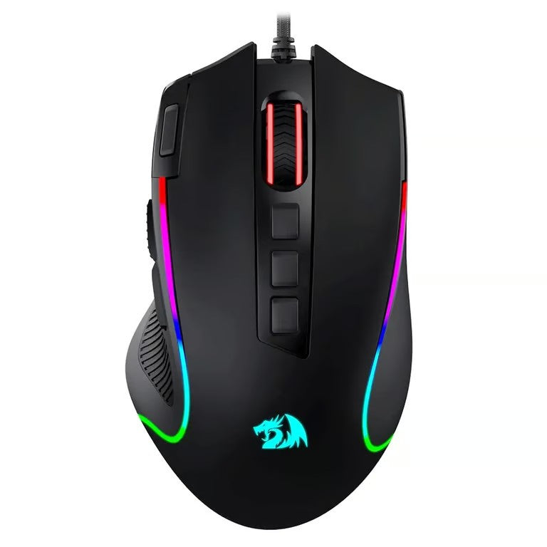 Mouse Gamer Redragon Predator M612 RGB 8000 DPI Único