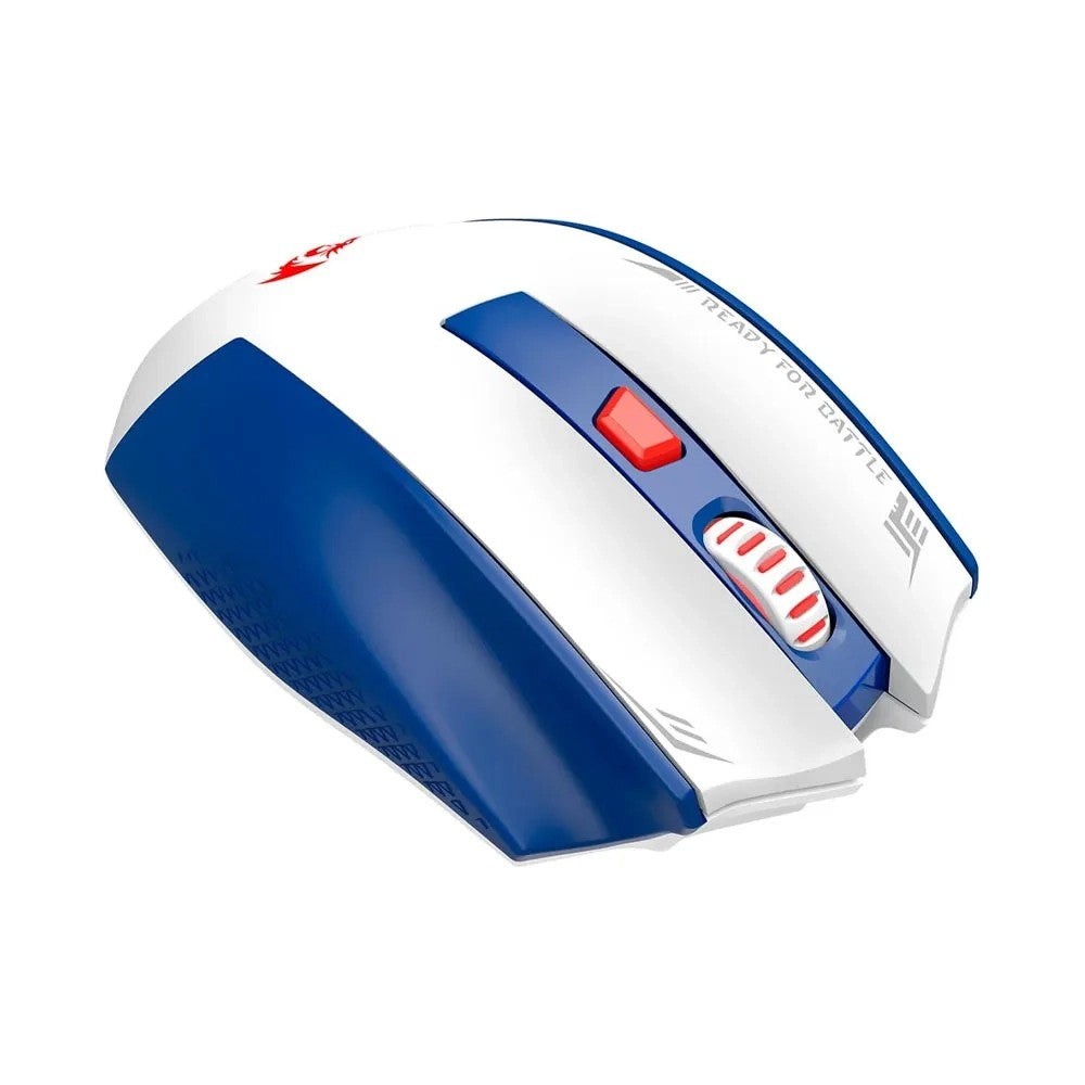 Mouse Gamer Redragon Woki M994 26000 DPI White/Blue