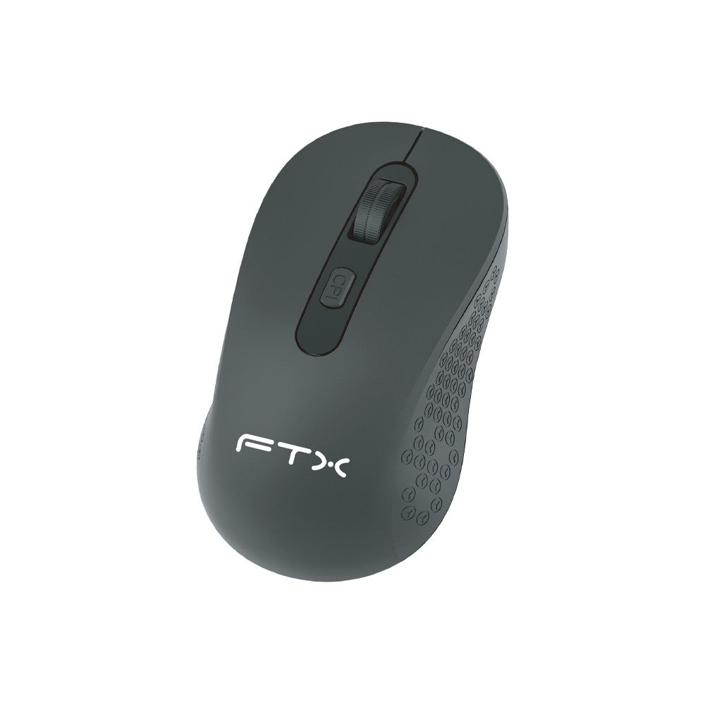 Mouse Inalámbrico FTX FTXMW44 1600 DPI Negro/Gris