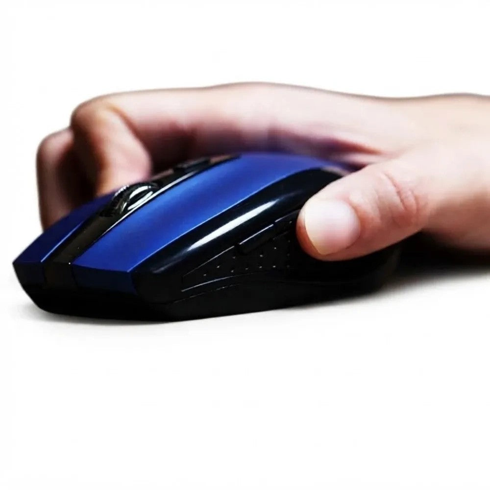 Mouse Inalámbrico Klip Klever KMW-340 1600 DPI Azul