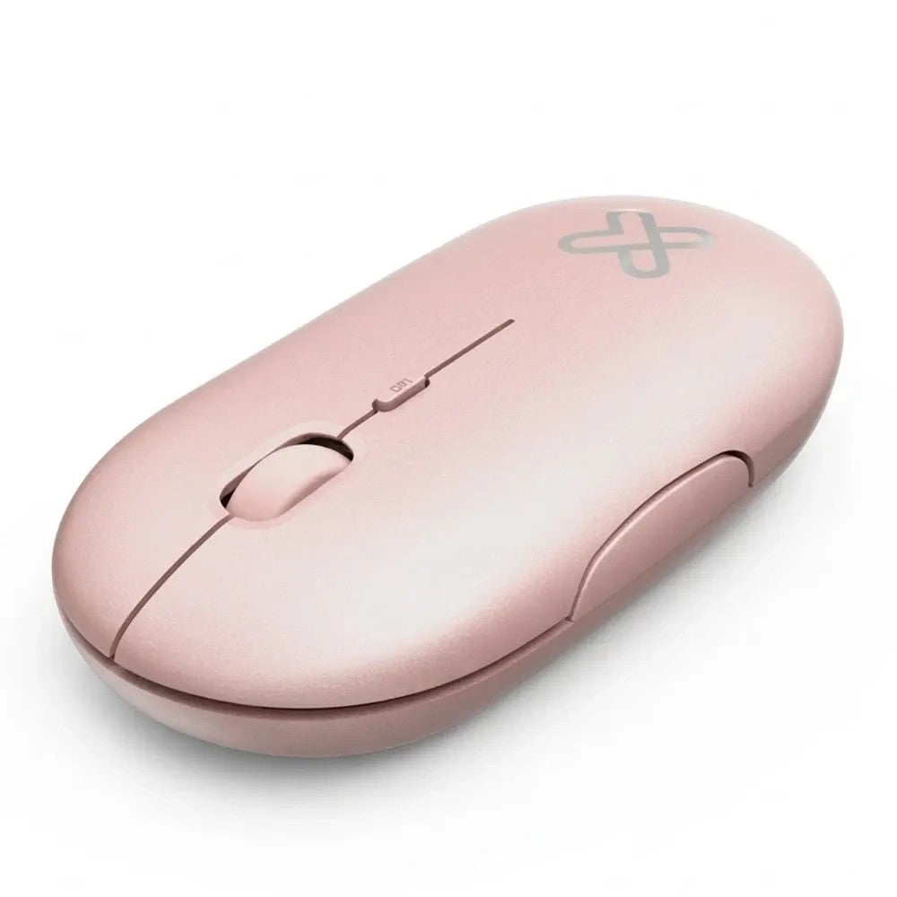 Mouse Inalámbrico Klip SlimSurfer KMW-415 1600 DPI Rosa