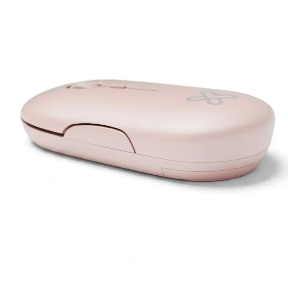 Mouse Inalámbrico Klip SlimSurfer KMW-415 1600 DPI Rosa