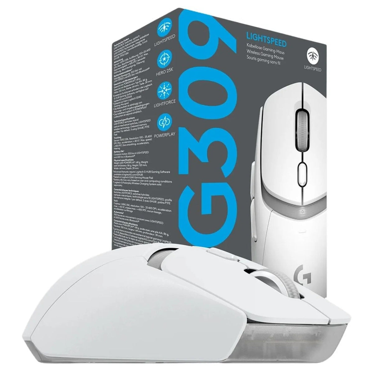 Mouse Inalámbrico Logitech G309 Lightspeed White