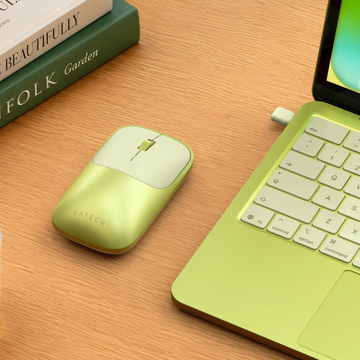 Mouse Satechi Slim EX Bluetooth Citrus