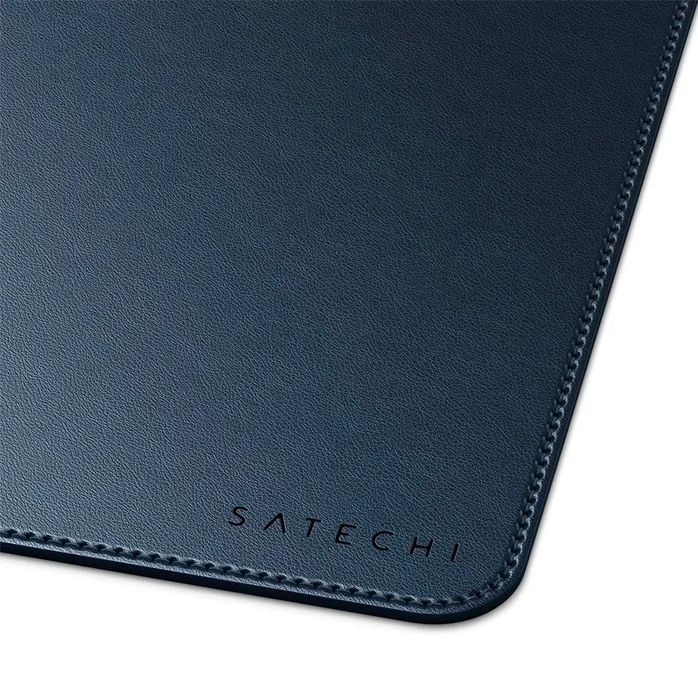 Mousepad Satechi Desk Mat Premium Cuero Vegano Blue