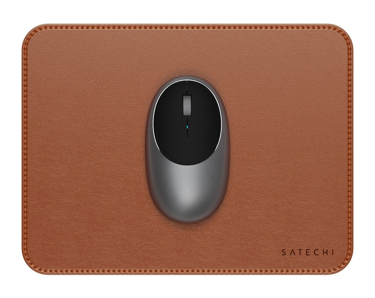 Mousepad Satechi Premium Cuero Vegano Brown