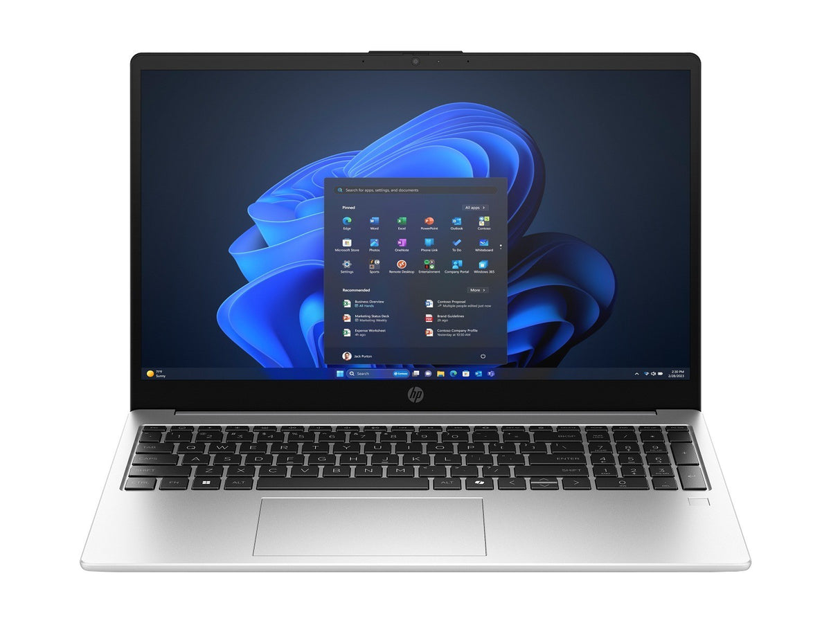 Notebook HP 250R G10 CORE5-120U 16/512GB 15.6" FHD Silver