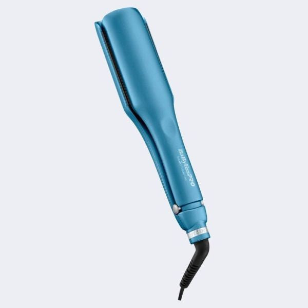 Ondulador de Cabello Babyliss Pro Nano Titanium Waver Compact BNTMDWUZ Bivolt Blue