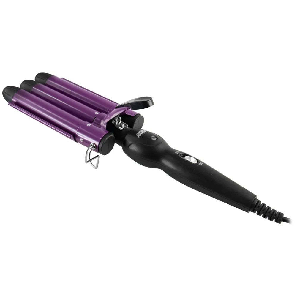 Ondulador de Cabello Onida ON-2625 Tri Ondas 130W Bivolt Negro/Lila