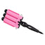 Ondulador de Cabello Onida ON-2675 Tri Ondas 130W Bivolt Negro/Rosa