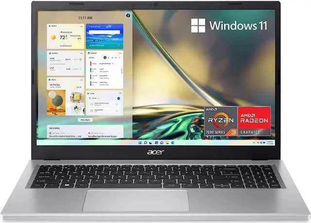 Notebook Acer Aspire 3 A315-24PTR288 AMD Ryzen 5 7520U 16/1TB 15.6" Touch Silver