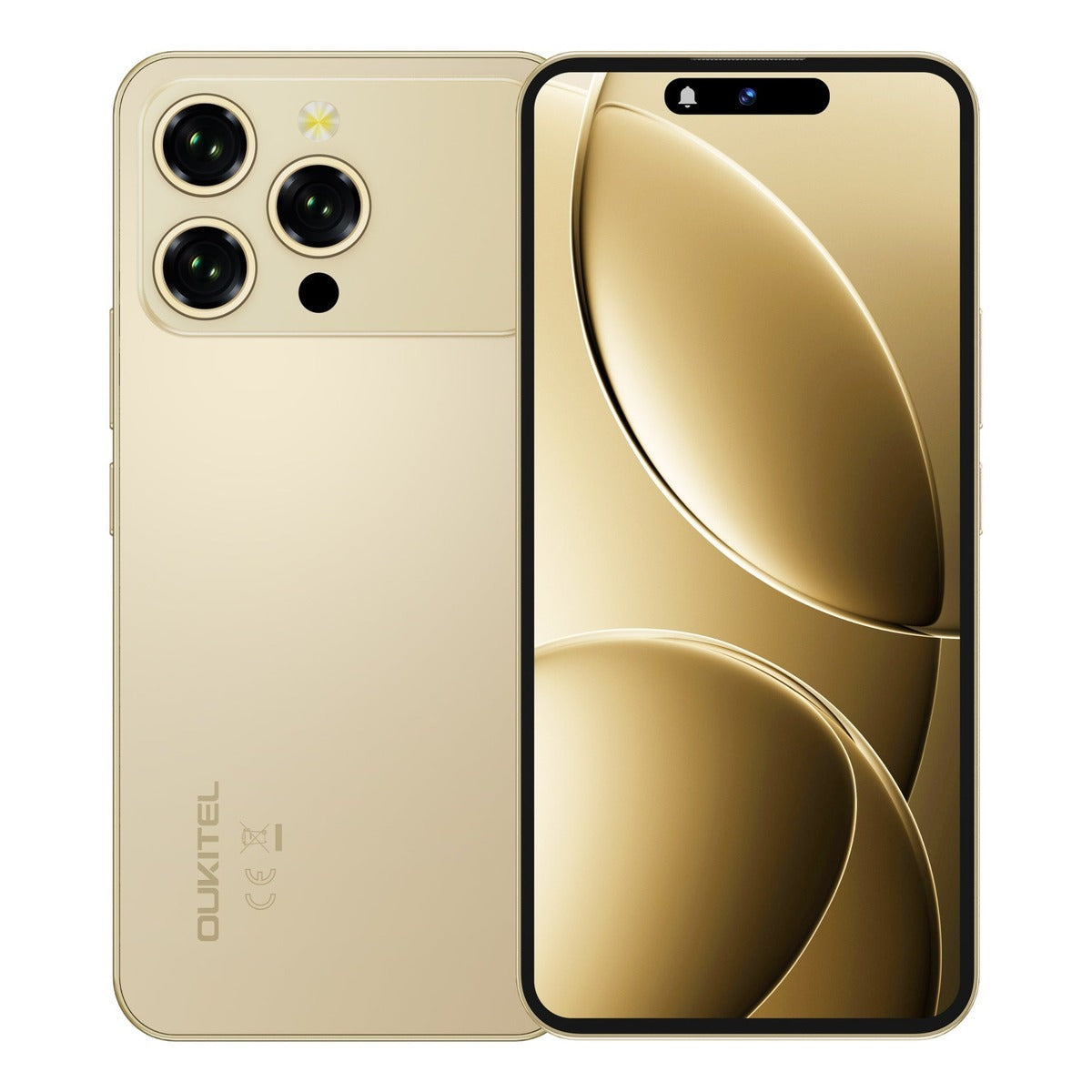 Celular Oukitel P1 Pro 6.7" 4/256GB Dorado | XMarket Paraguay