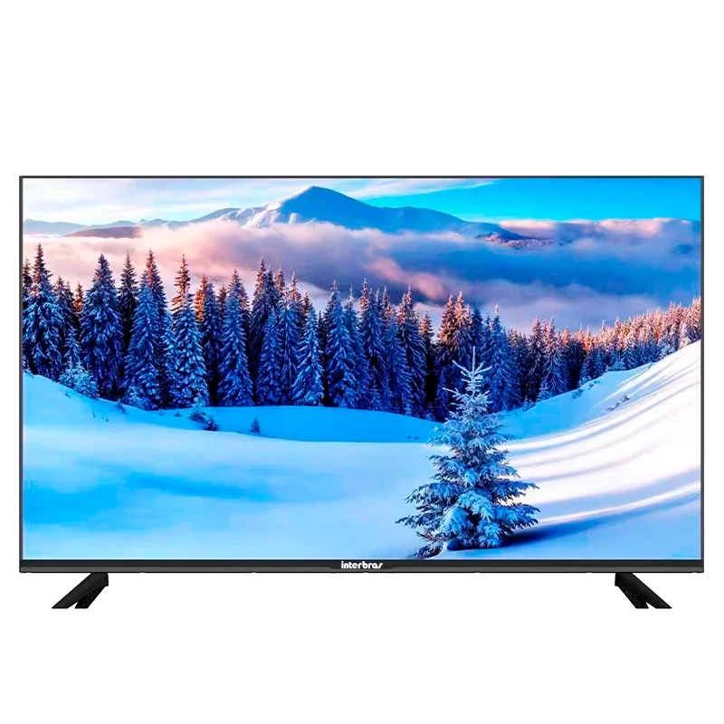 Televisor Interbras Smart LED 43" 4300TVNC Slim 2026 HDMI/USB/BT Android
