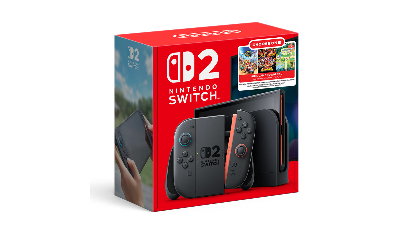 Consola Nintendo Switch 2 256GB Choose Your Game Bundle