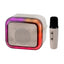 Parlante Ecopower EP-2334 7W Bluetooth Karaoke con Micrófono Crema
