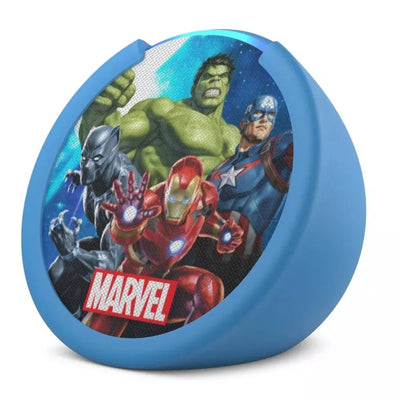 Parlante Inteligente Amazon Echo Pop Kids con Alexa Marvel Avengers Único