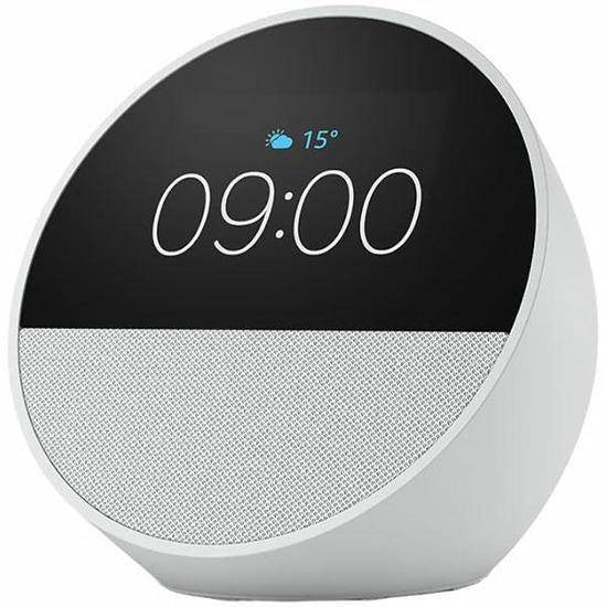 Parlante Inteligente Amazon Echo Spot con Pantalla y Alexa White