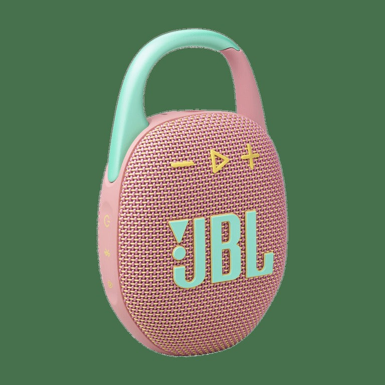 Parlante JBL CLIP5 Portable (Blue, Pink, Purple)