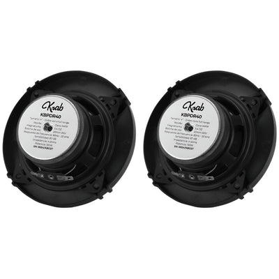 Parlante para Auto Krab KBPDR40 Dual 4" Full Range 150W Único