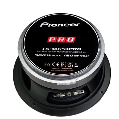 Parlante para Auto Pioneer TS-M651PRO 6.5" 120W RMS Negro