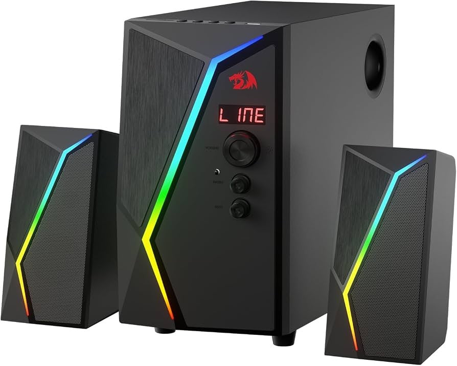 Parlante Redragon Anvil Pro GS520-PRO 2.1 RGB Único