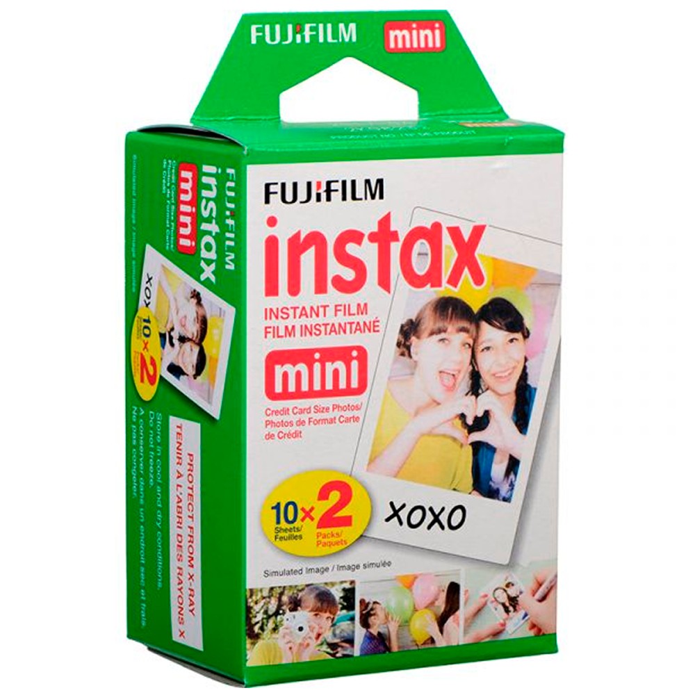 Película Instantánea Fujifilm Instax Mini 20 Fotos Único