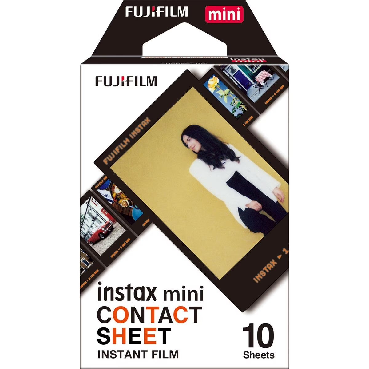 Película Instantánea Fujifilm Instax Mini Contact Sheet 10 Fotos Único