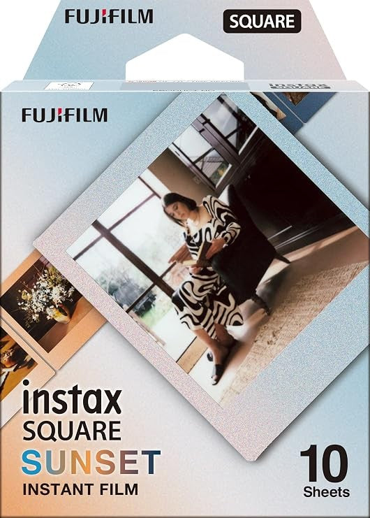 Película Instantánea Fujifilm Instax Square Sunset 10 Fotos Único