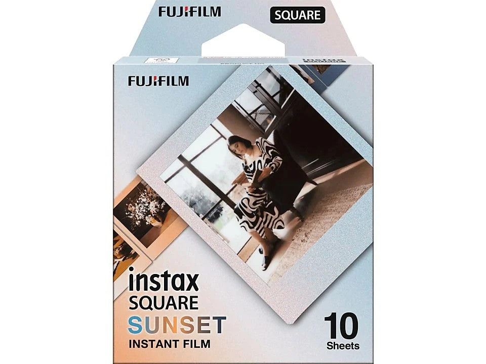 Película Instantánea Fujifilm Instax Square Sunset 10 Fotos Único