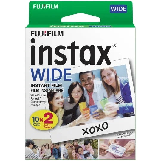 Película Instantánea Fujifilm Instax Wide 20 Fotos Único