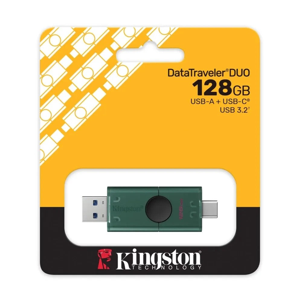 Pendrive Kingston DataTraveler Duo 128GB USB-A/USB-C 3.2 Único