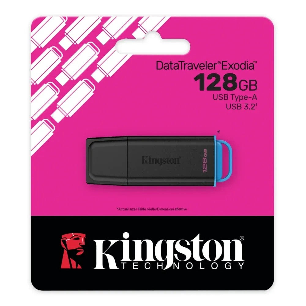 Pendrive Kingston DataTraveler Exodia DTXG2 128GB USB 3.2 Único