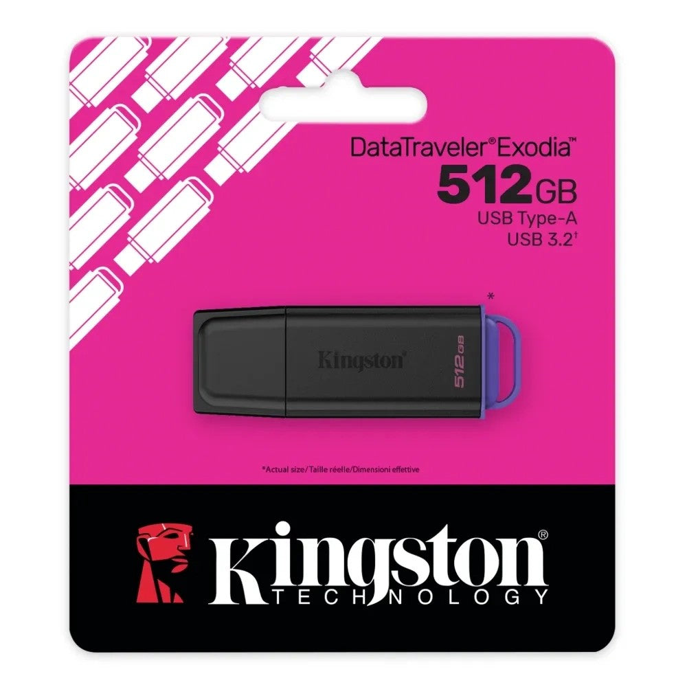 Pendrive Kingston DataTraveler Exodia DTXG2 512GB USB 3.2 Único