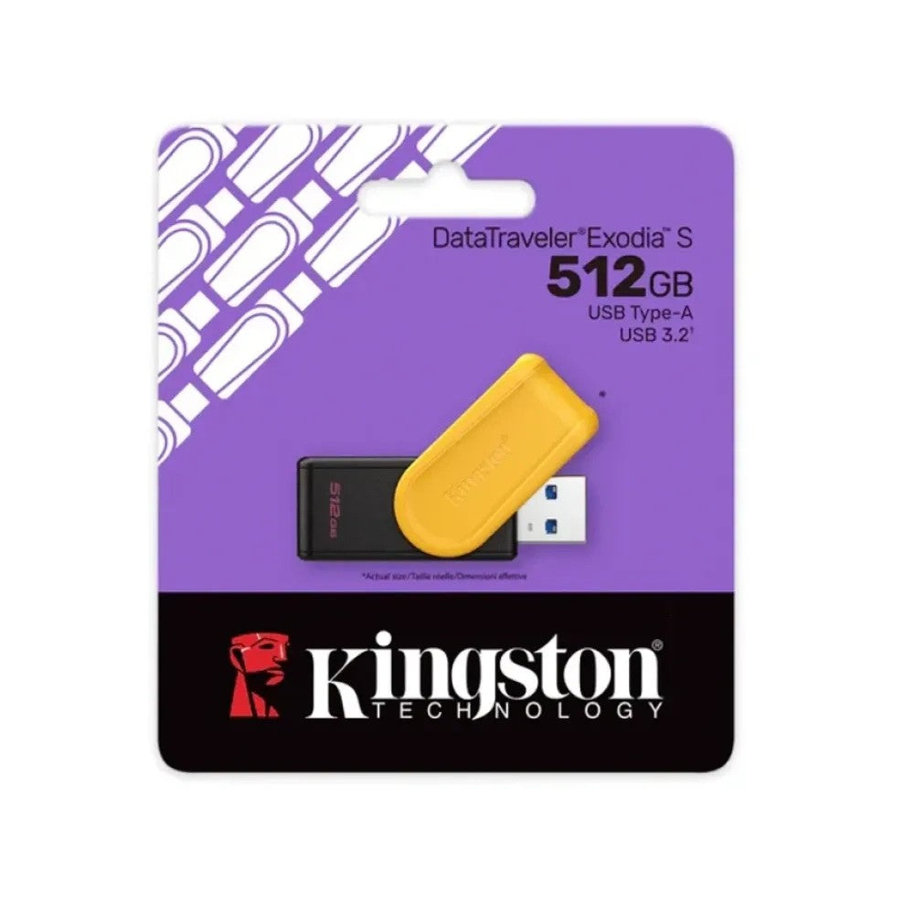 Pendrive Kingston DataTraveler Exodia S 512GB USB 3.2 Único