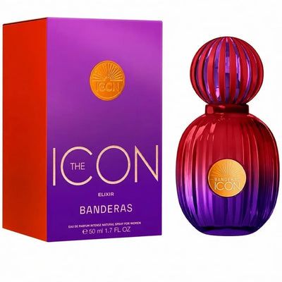 Perfume Antonio Banderas The Icon Elixir Women Femenino 50ML EDP Intense Único