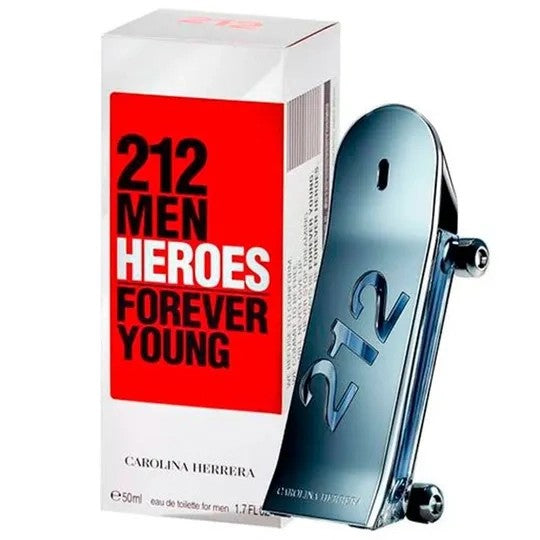 Perfume Carolina Herrera 212 Heroes Masculino 50ML EDT Único