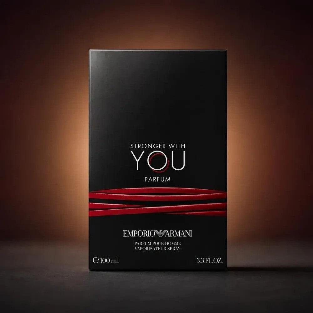 Perfume Emporio Armani Stronger With You Masculino 100ML Parfum Único