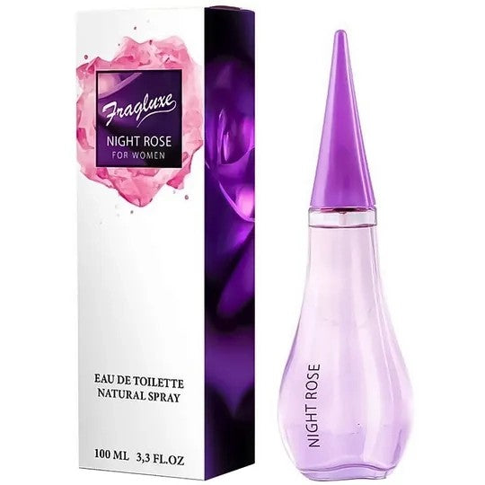 Perfume Fragluxe Night Rose Femenino 100ML EDT Único