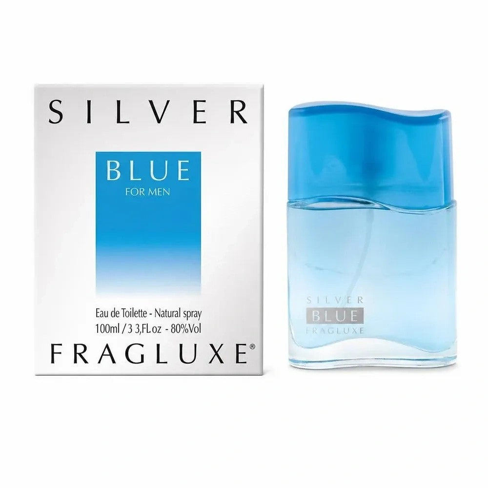 Perfume Fragluxe Silver Masculino 100ML EDT Único