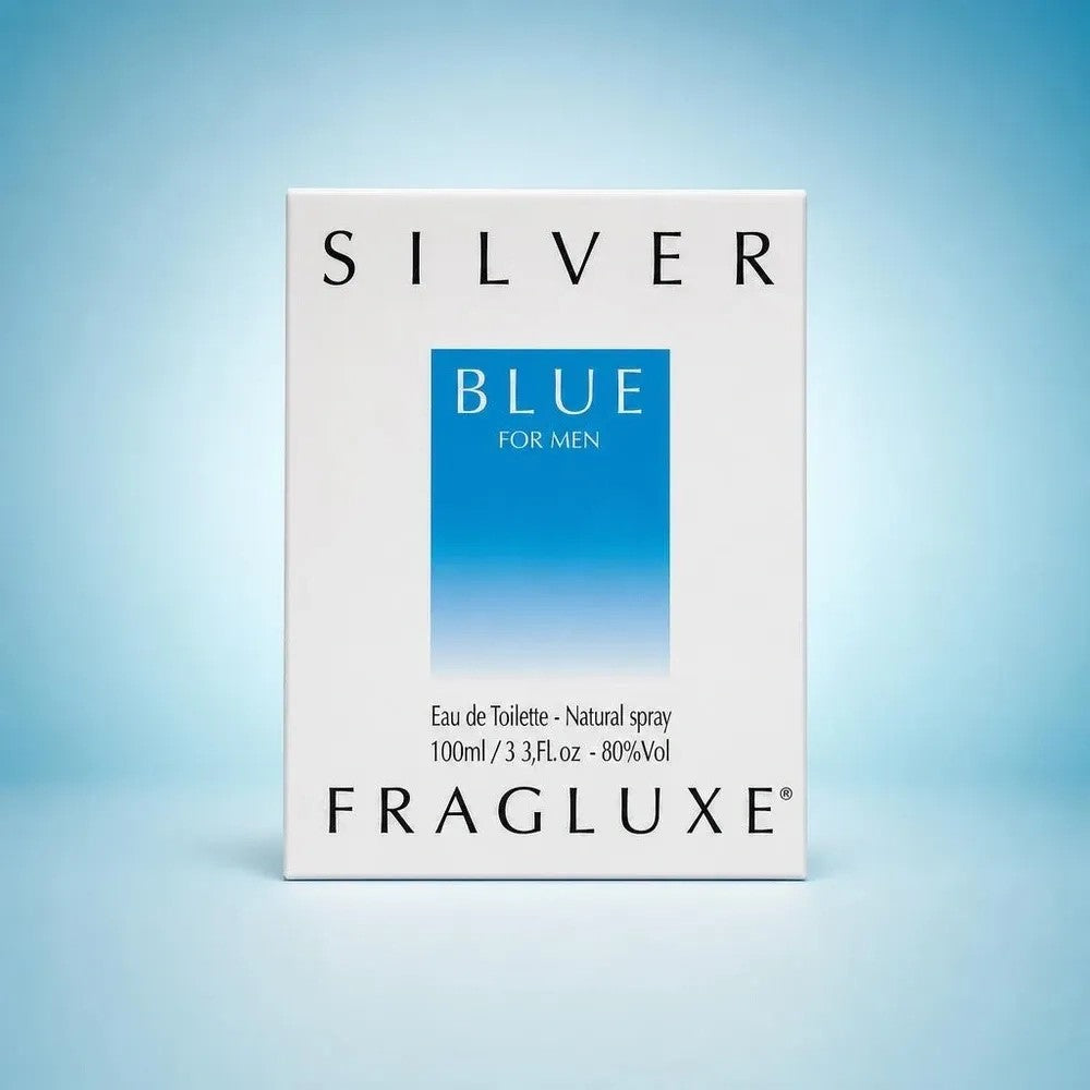 Perfume Fragluxe Silver Masculino 100ML EDT Único