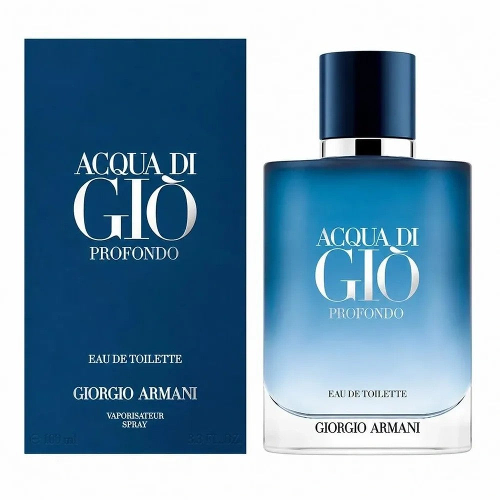 Perfume Giorgio Armani Acqua Di Gio Profondo Masculino 100ML EDT Único