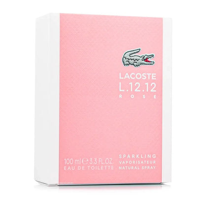 Perfume Lacoste L12.12 Rose Sparkling Femenino 100ML EDT Único