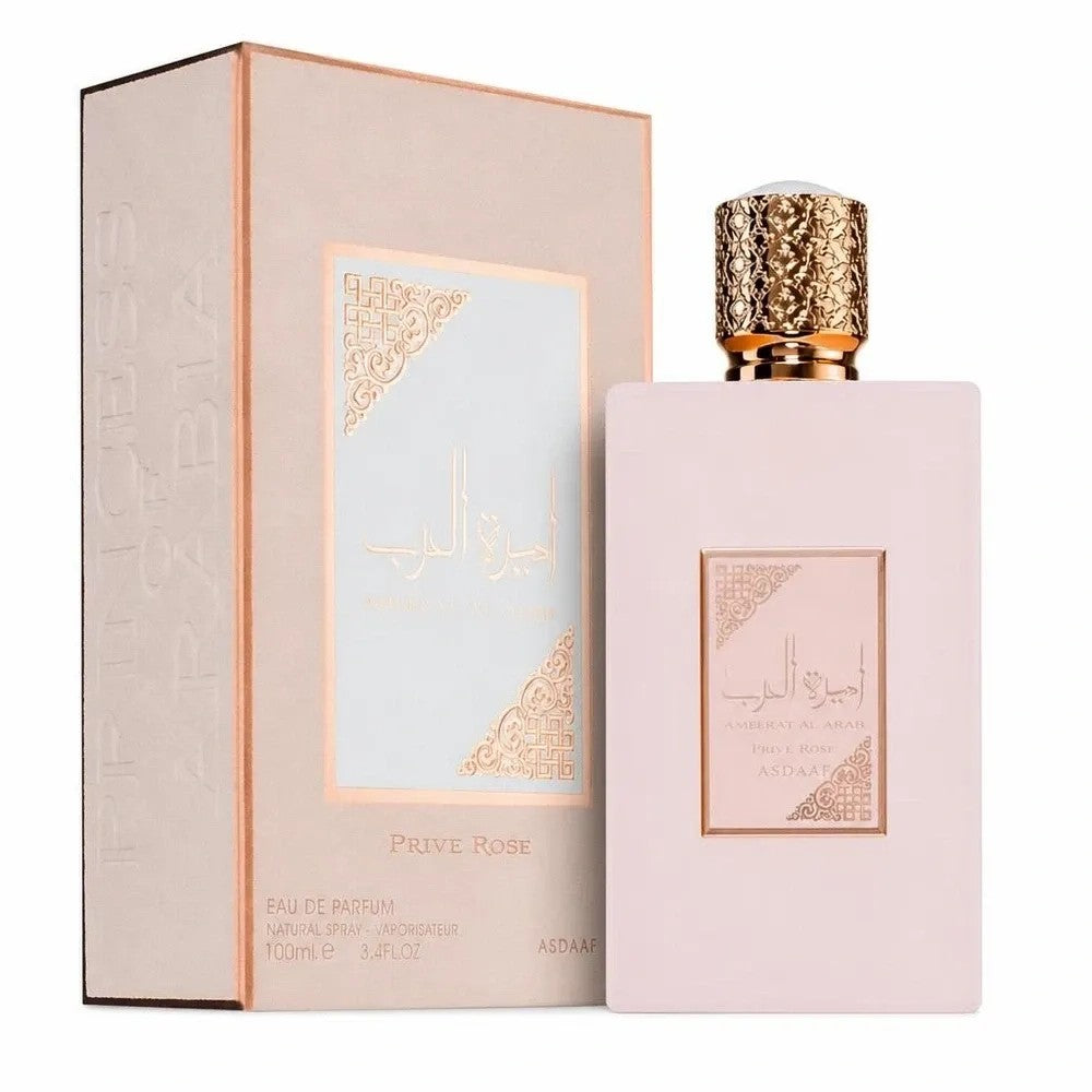 Perfume Lattafa Asdaaf Ameerat Al Arab Prive Rose Femenino 100ML EDP Único