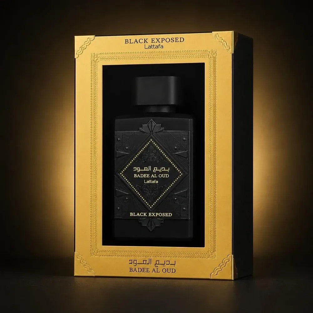 Perfume Lattafa Badee Al Oud Black Unisex 100ML EDP Único