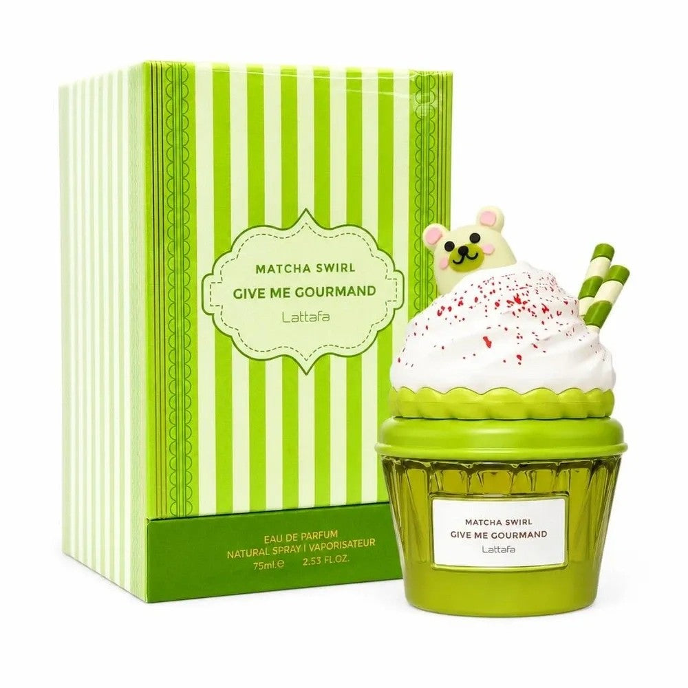Perfume Lattafa Give Me Gourmand Matcha Swirl Femenino 75ML EDP Único