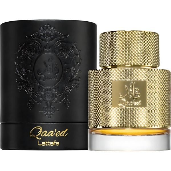 Perfume Lattafa Qaa'ed Black Masculino 100ML Único