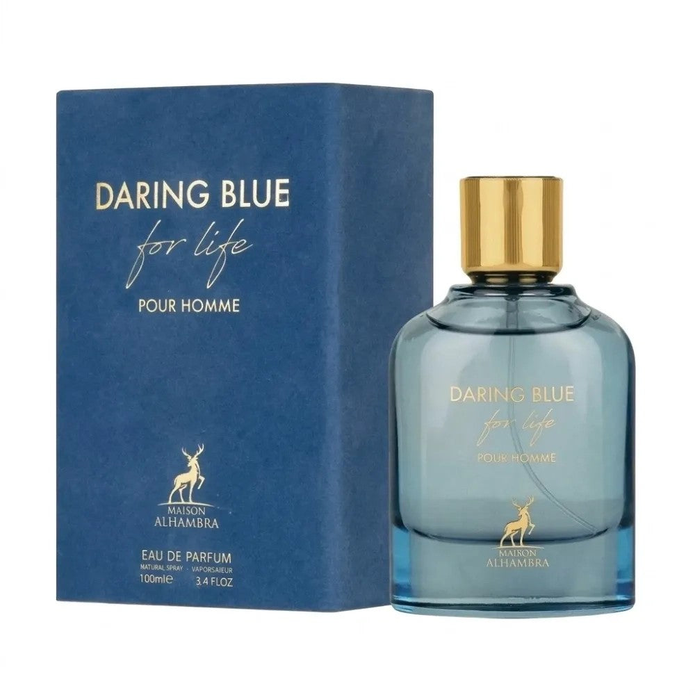 Perfume Maison Alhambra Daring Blue For Life Masculino 100ML EDP Único