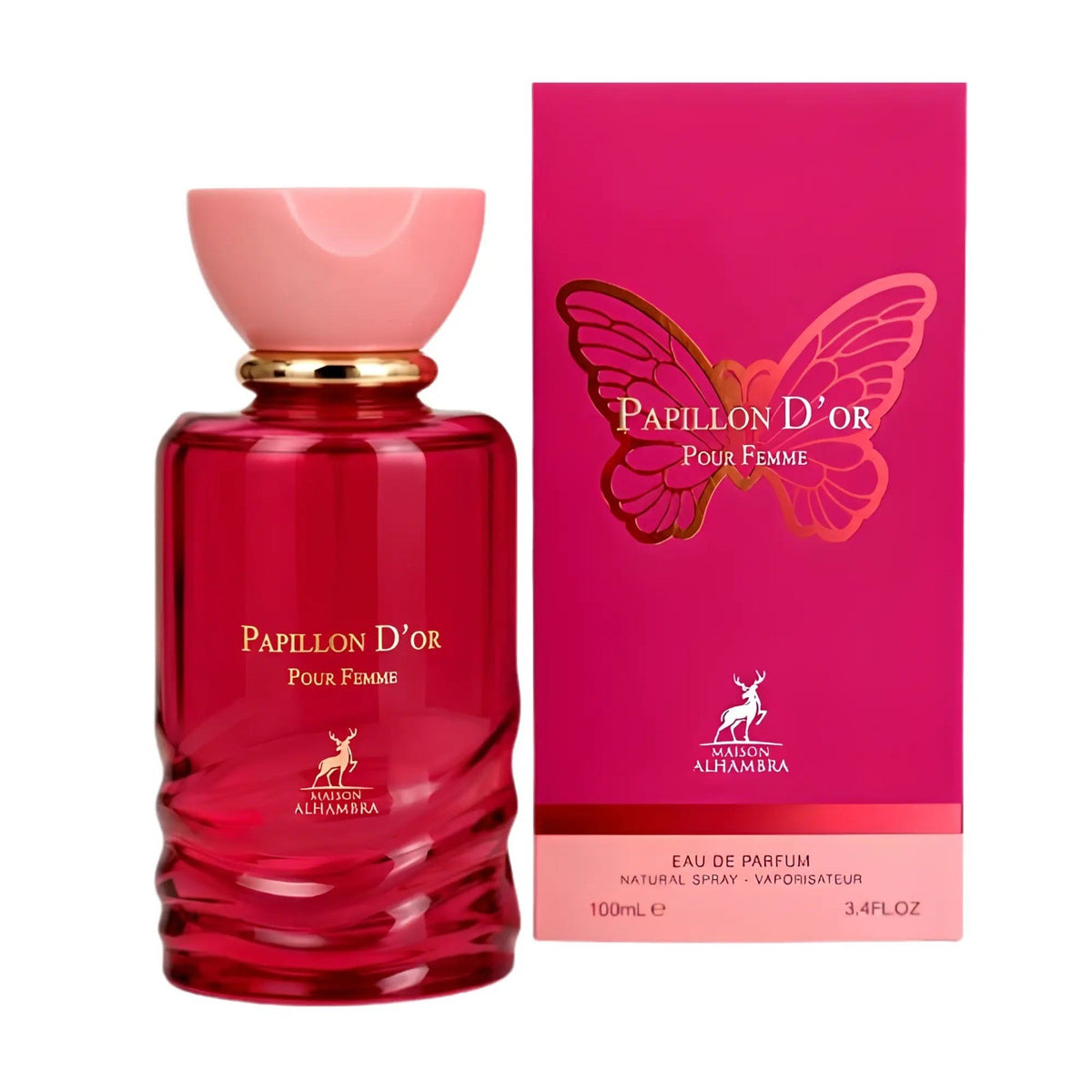 Perfume Maison Alhambra Papillon d'Or Pour Femme 100ML EDP Único