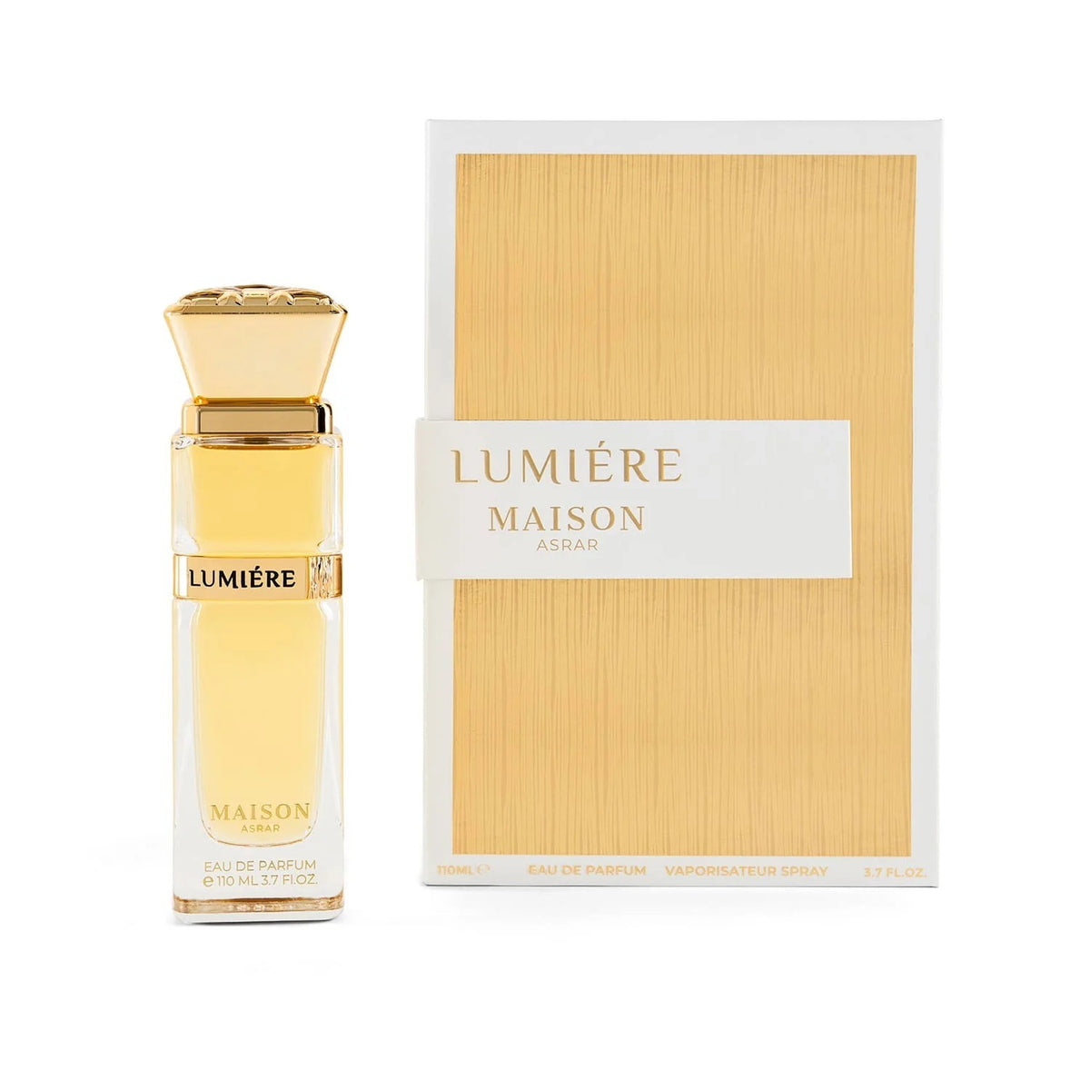 Perfume Maison Asrar Lumière Unisex 110ML EDP Único
