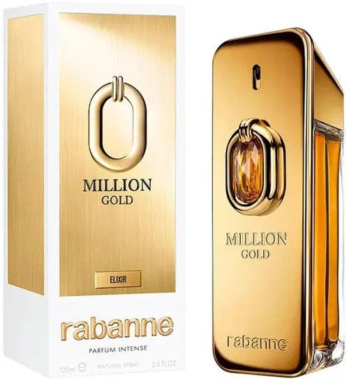 Perfume Paco Rabanne 1 Million Gold Elixir Masculino 100ML Parfum Intense Único